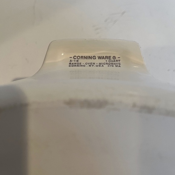 Vintage Wild Flower 1 Quart Corningware Dish with Lid - Picture 5 of 12